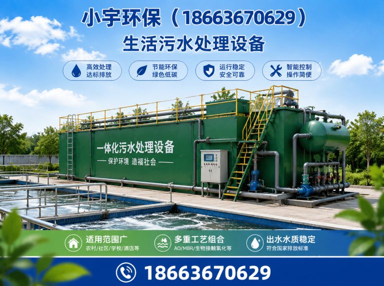 潍城区一体化污水处理设备展示图
