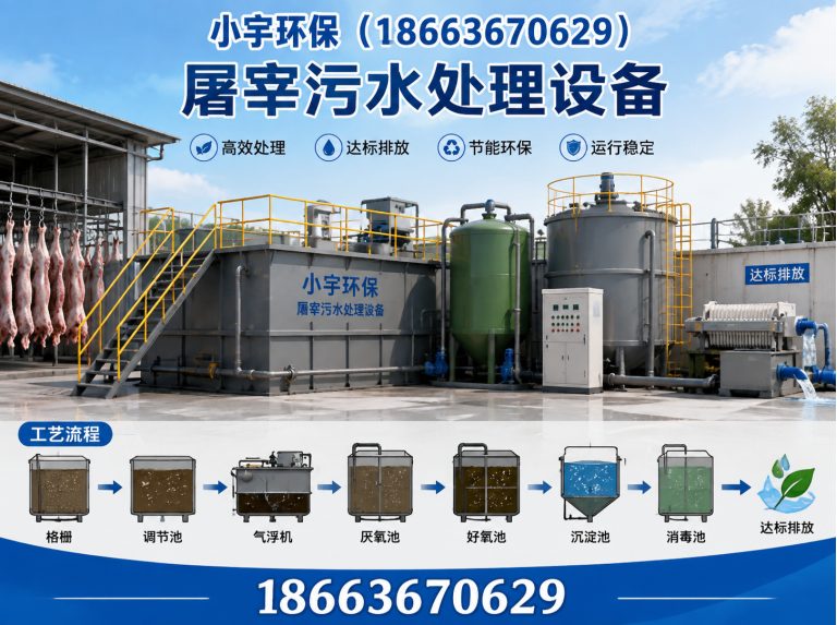 潍城区屠宰污水处理设备展示图